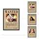One Piece Wanted 3D Lenticular Picture – Shanks, Whitebeard, Dragon Anime WallArt