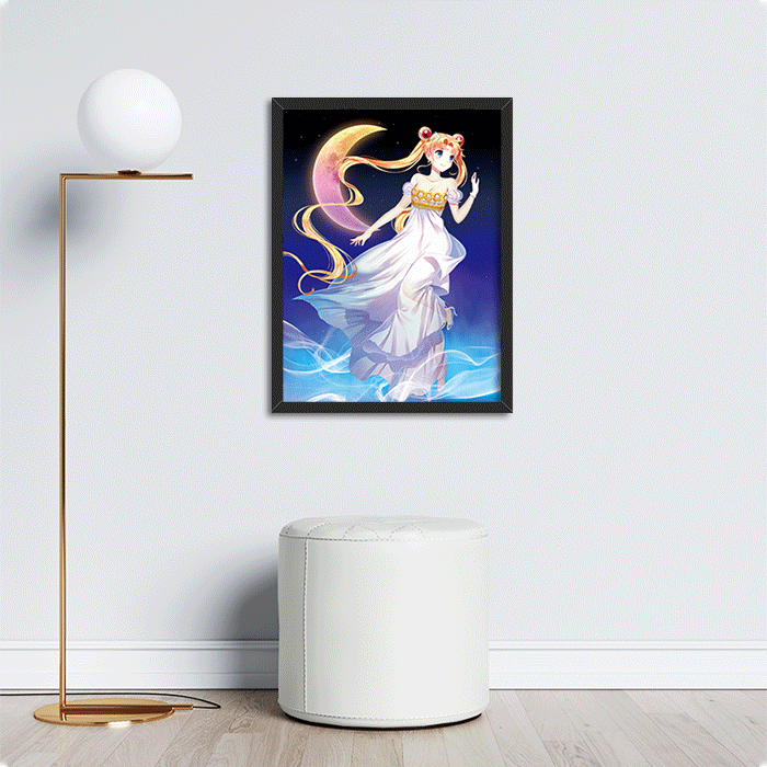 En gros en vrac personnalisé 3D imprimés lenticulaires Sailor Moon Anime Promotional Gifts Brancs Collabs Bulk Orders 1
