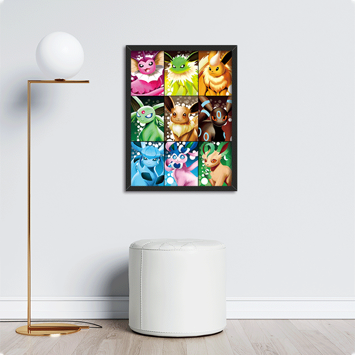 Wholesale Monster Themed 3D Lenticular Posters Spill Resistant Animation Displays for Retail Pop Ups Fan Zones Promo Bundles 1