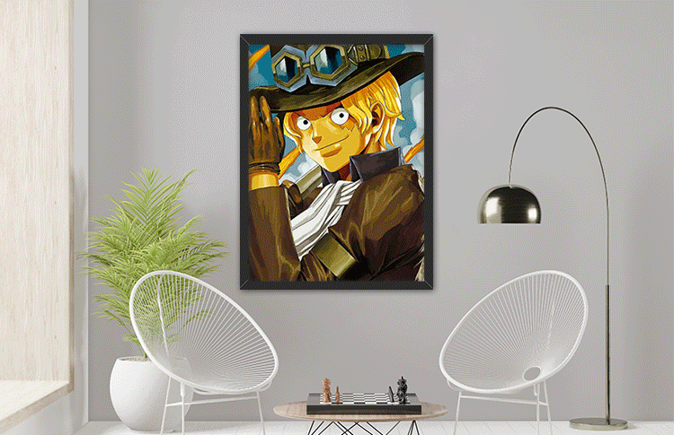 lenticular one piece poster