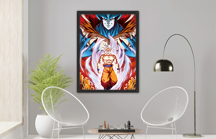 poster 3d dragon ball z