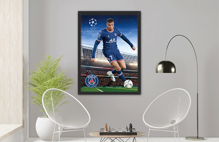 3D posters Mbappe wholesale