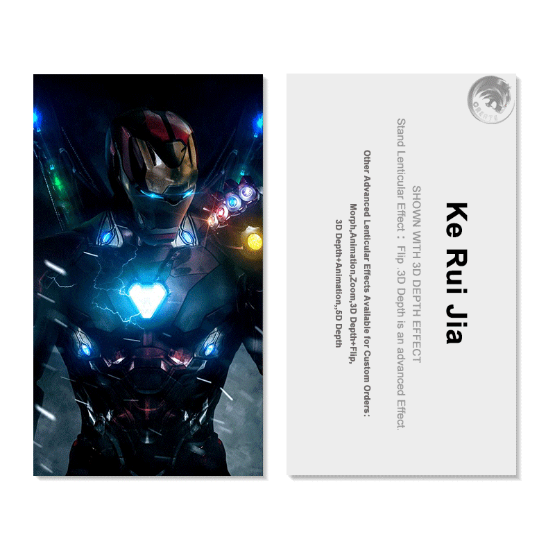 lenticular business cards