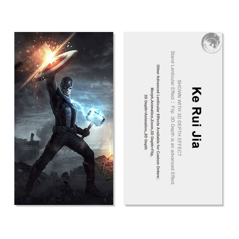 lenticular business cards