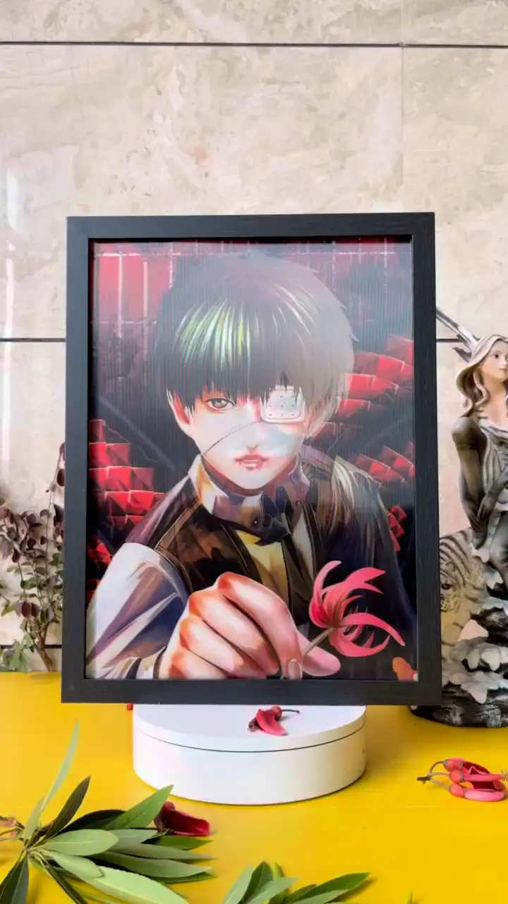 Tokyo Ghoul Inspired 3D Lenticular Anime Posters  ISO-Certified Bulk Wholesale for Resellers & Corporates 1