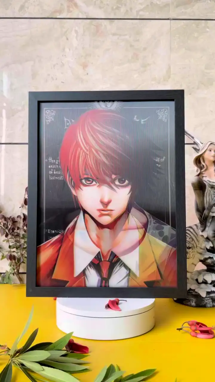 B2B Death Note lenticular Anime 3D Posters Wholesale ISO Certified Eco-Friendly Ready to Sell 1