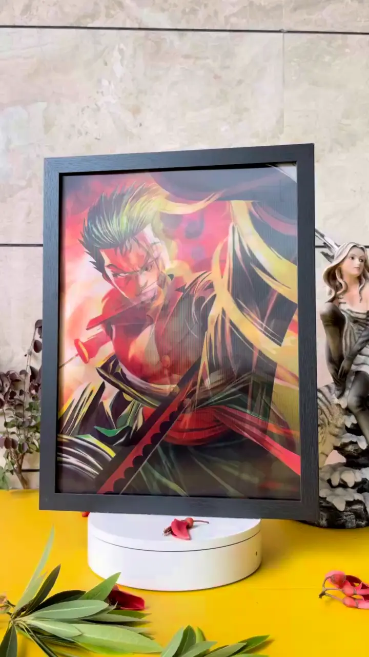 Wholesale One Piece 3D Lenticular Posters Luffy Zoro Sanji Bulk Orders 1