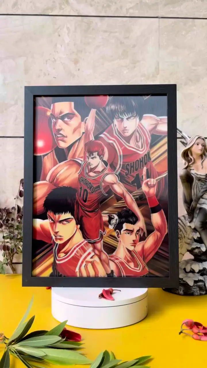 Wholesale Slam Dunk 3D Lenticular Posters Anime Wall Art Bulk Orders 1