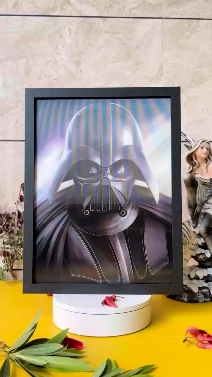 Großhandel Star Wars 3d Lentikularplakate Skywalker Custom Bulk Wandkunst 1