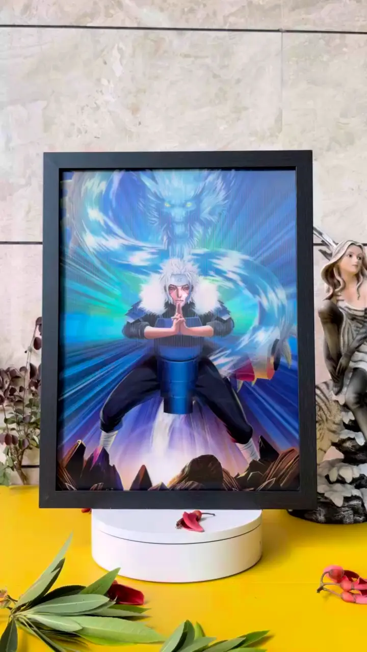 Bulk Naruto Shippuden Lenticular Posters Madara Tobirama Custom 3D Anime Art 1