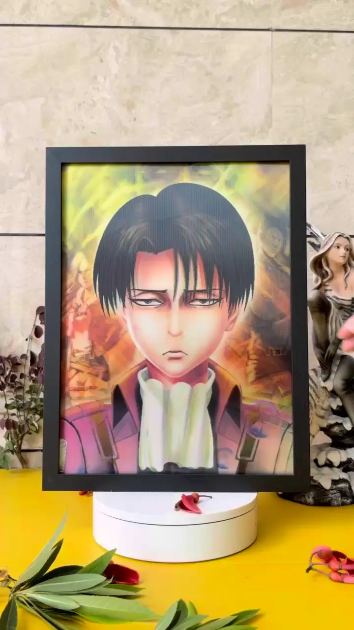Attack on Titan Lenticular Posters Wholesale Bulk 3D Anime Wall Art Displays 1