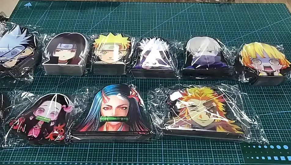 Wholesale Custom Anime 3D Lenticular Car Decals Waterproof UV Resistant Vinyl Stickers High Adhesion Multi Surface Promotion 1