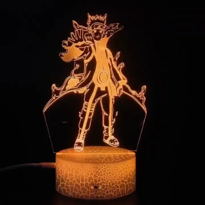 Lumières nocturnes à LED 3D abordables Designs personnalisés pour les cadeaux Hotels Kids Rooms Low Moq Fast Expédition 1