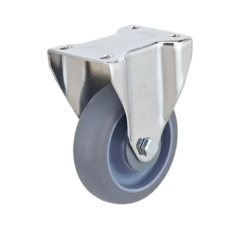 pp 5 inch swivel caster with brake non-marking for dollies 2