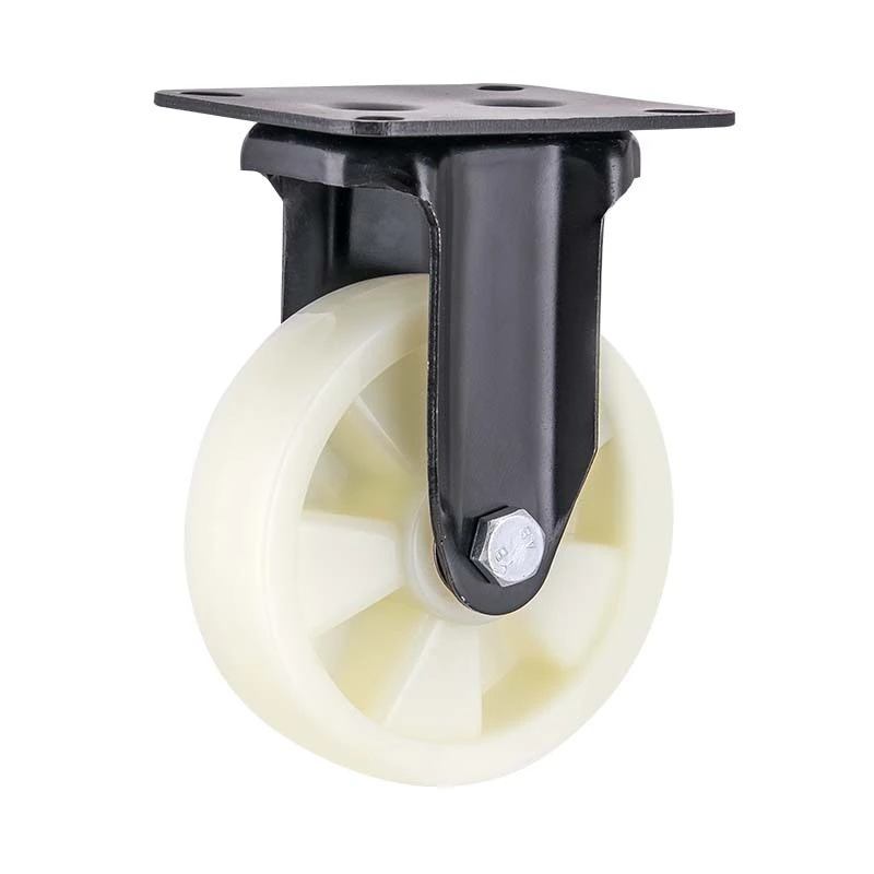5x1.5 fixed Nylon caster wheel with double ball bearing 1