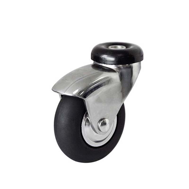 50mm Extra soft Hi-elastic swivel furniture TPR caster 2
