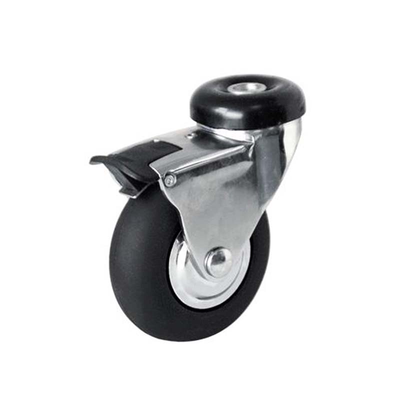 50mm Extra soft Hi-elastic swivel furniture TPR caster 3