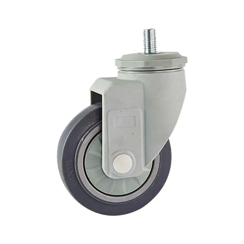 Dajin caster high-duty plastic caster wheels swivel single ball 2