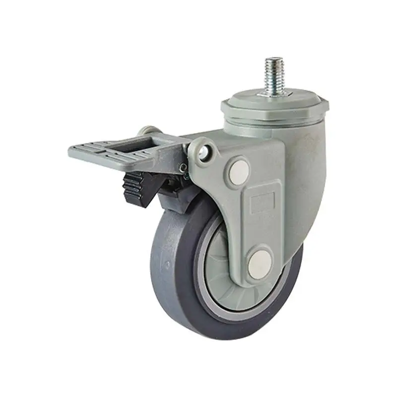 Dajin caster high-duty plastic caster wheels swivel single ball 4