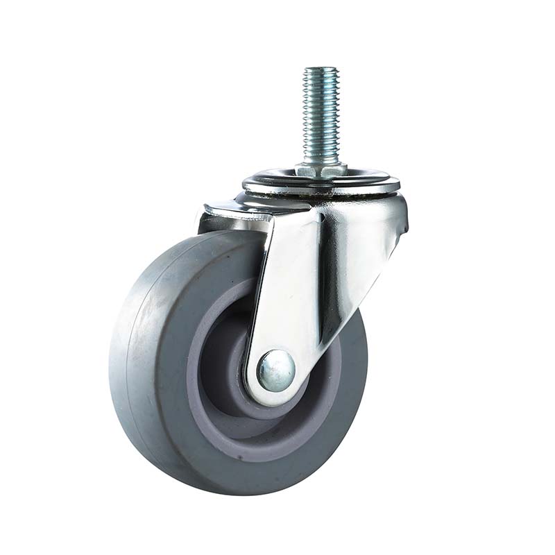 brake office chair wheels rubber for wholesale 4