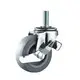 fixed light duty castors rubber for wholesale 2