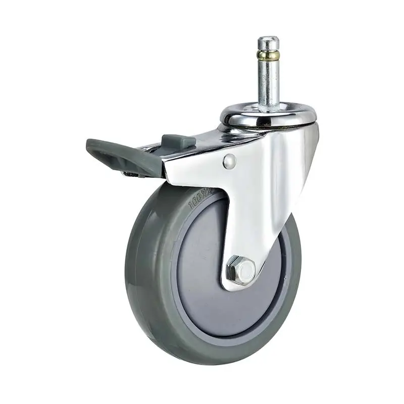 Dajin caster rigid 3 swivel caster for trolleys 4