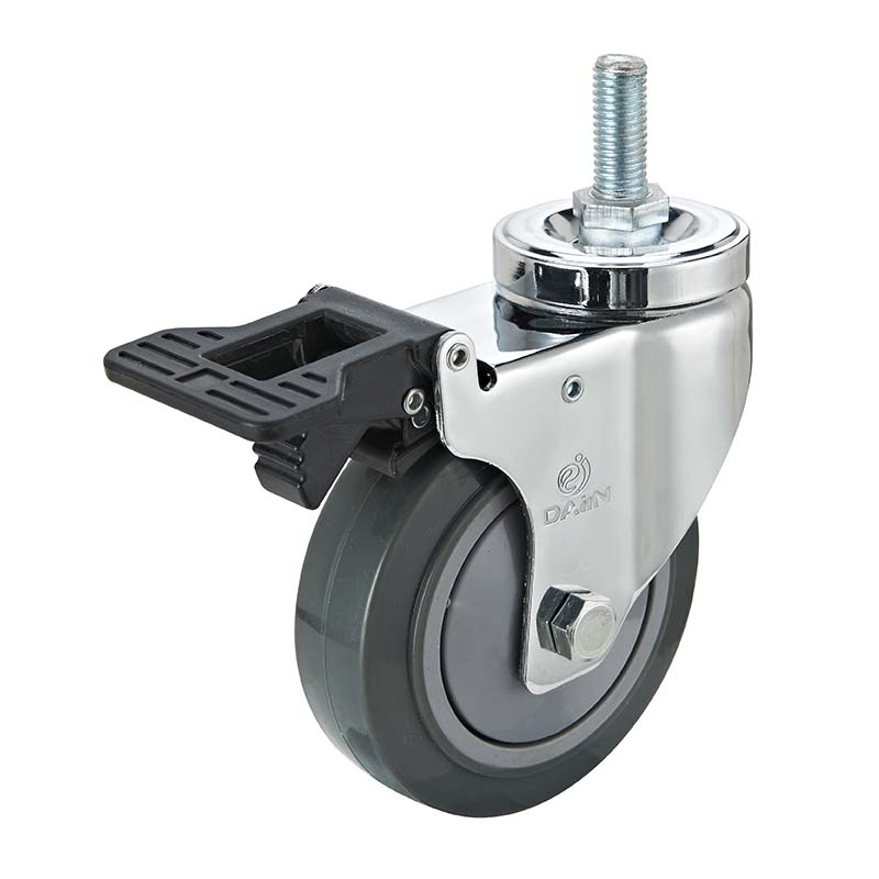 Dajin caster pp small swivel casters bearing fro rack 3