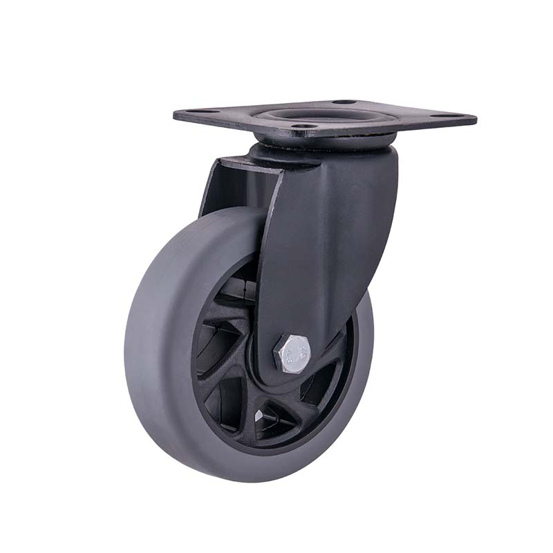 Dajin caster bearing heavy duty casters ball metal brake 4
