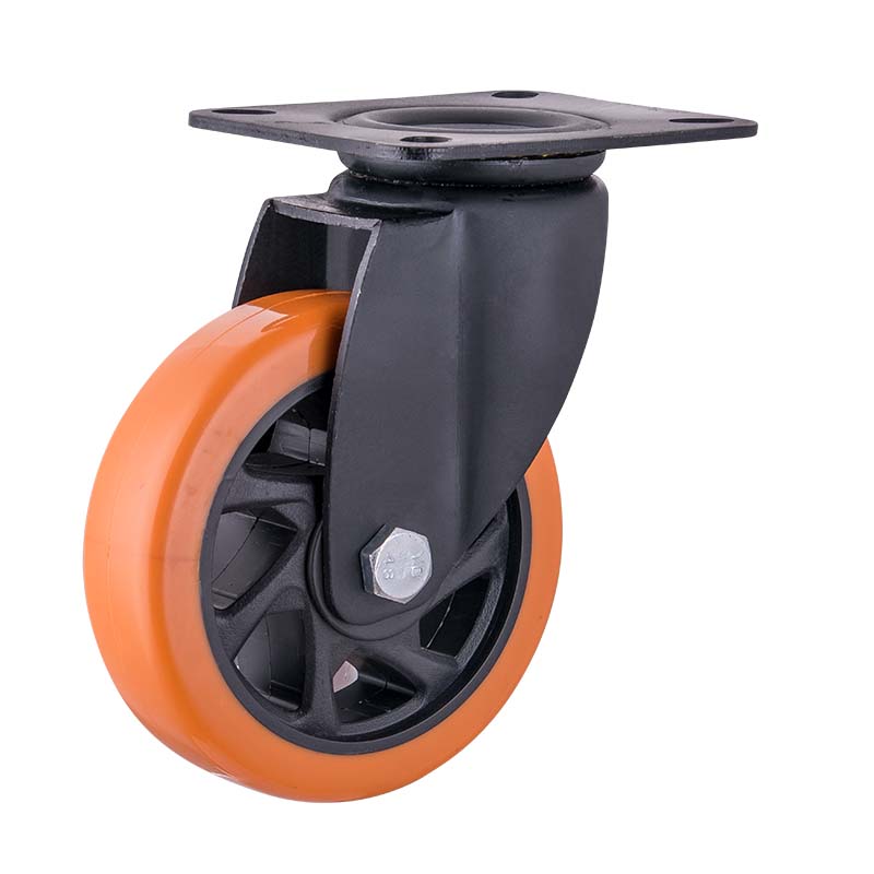 Dajin caster bearing heavy duty casters ball metal brake 2