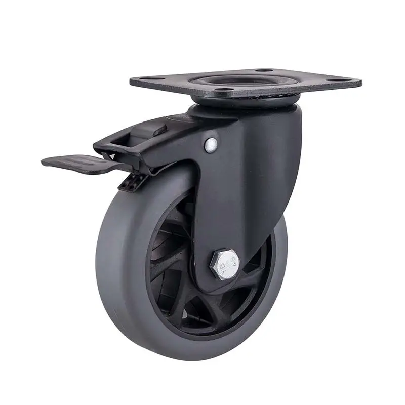 Dajin caster universal heavy duty caster wheels truck bakery racks 2