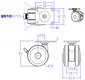 hot-sale industrial steel casters functional for trolley 2