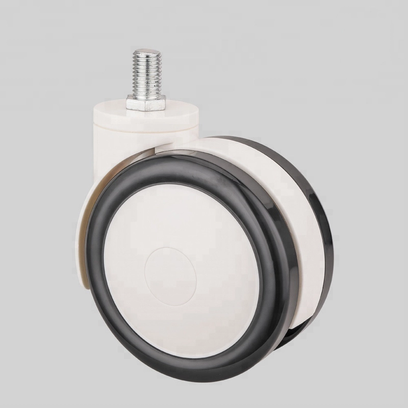 5 Precision Swivel Non-marking Twin Wheel Hospital Bed Casters 1
