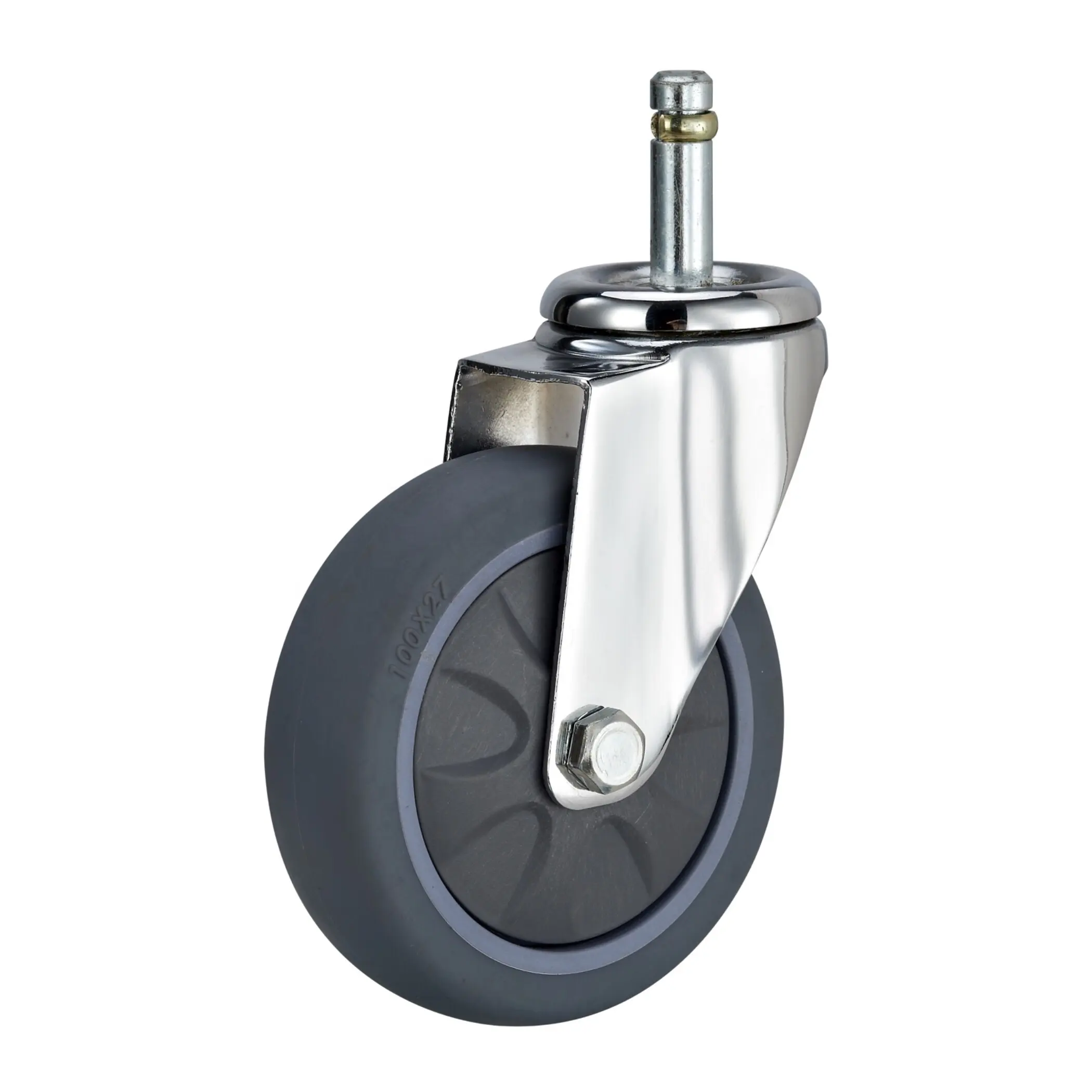 Dajin caster furniture swivel casters tpr for trolleys 2