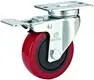 Dajin caster 3 inch swivel casters non-marking for dollies1 2