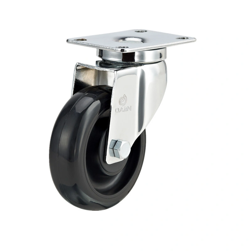 Swivel 3 4 5 Midium duty conductive PU esd caster 1
