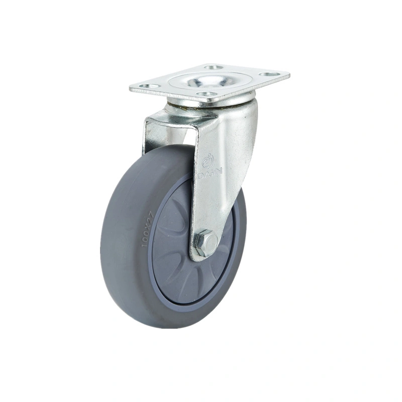 3,4,5 inch swivel ball bearing caster with polyurethane wheel 1