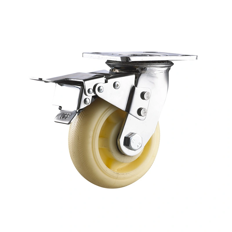 Factory Supplier 6 Inch Heavy Loading Nylon Industrial Caster Wheels 1