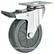 Dajin Caster Wheel Swivel 3 Inch Plate Med-light Duty Caster Wheels Wholesale For Hotel Service Cart13 1