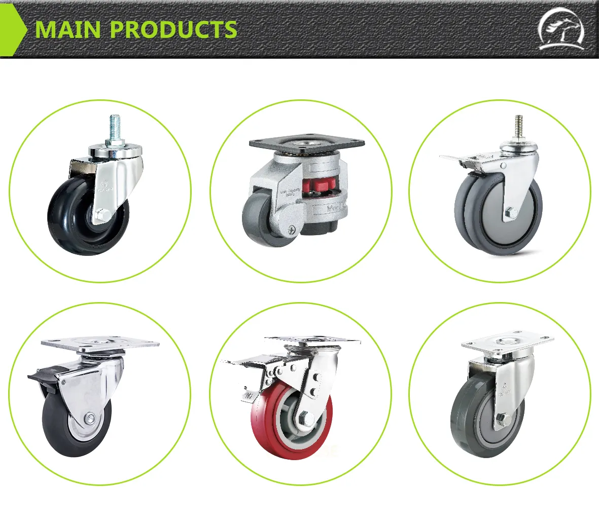 Dajin Caster Wheel Swivel 3 Inch Plate Med-light Duty Caster Wheels Wholesale For Hotel Service Cart24 2