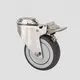 Dajin Caster Wheel Swivel 3 Inch Plate Med-light Duty Caster Wheels Wholesale For Hotel Service Cart22 1