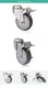 Dajin Caster Wheel Swivel 3 Inch Plate Med-light Duty Caster Wheels Wholesale For Hotel Service Cart22 2