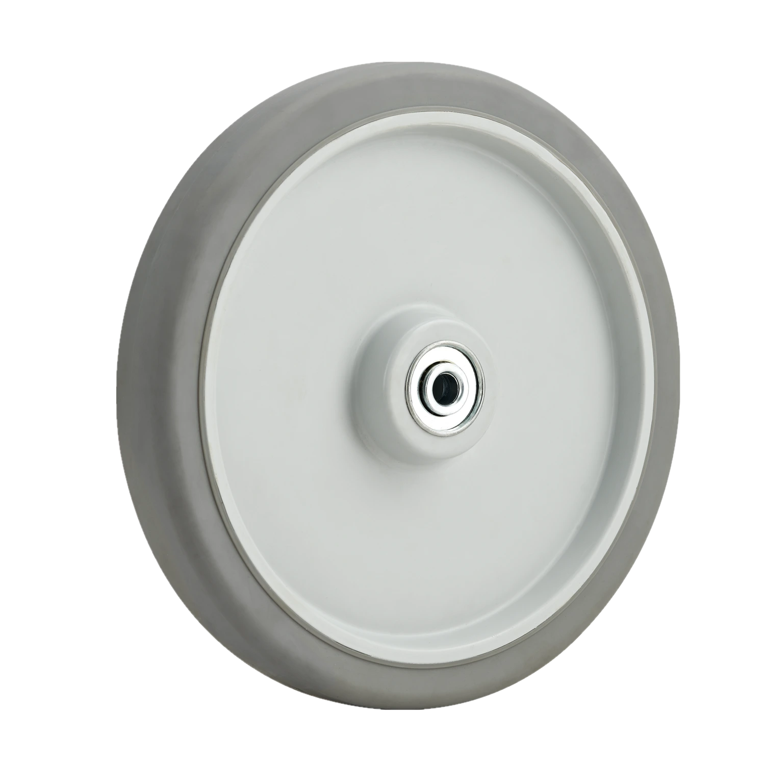 Food Service Industry 10 Inch PP Rim TPR Thermoplastic Rubber Dish Dollies Carts Trolleys Wheel 1