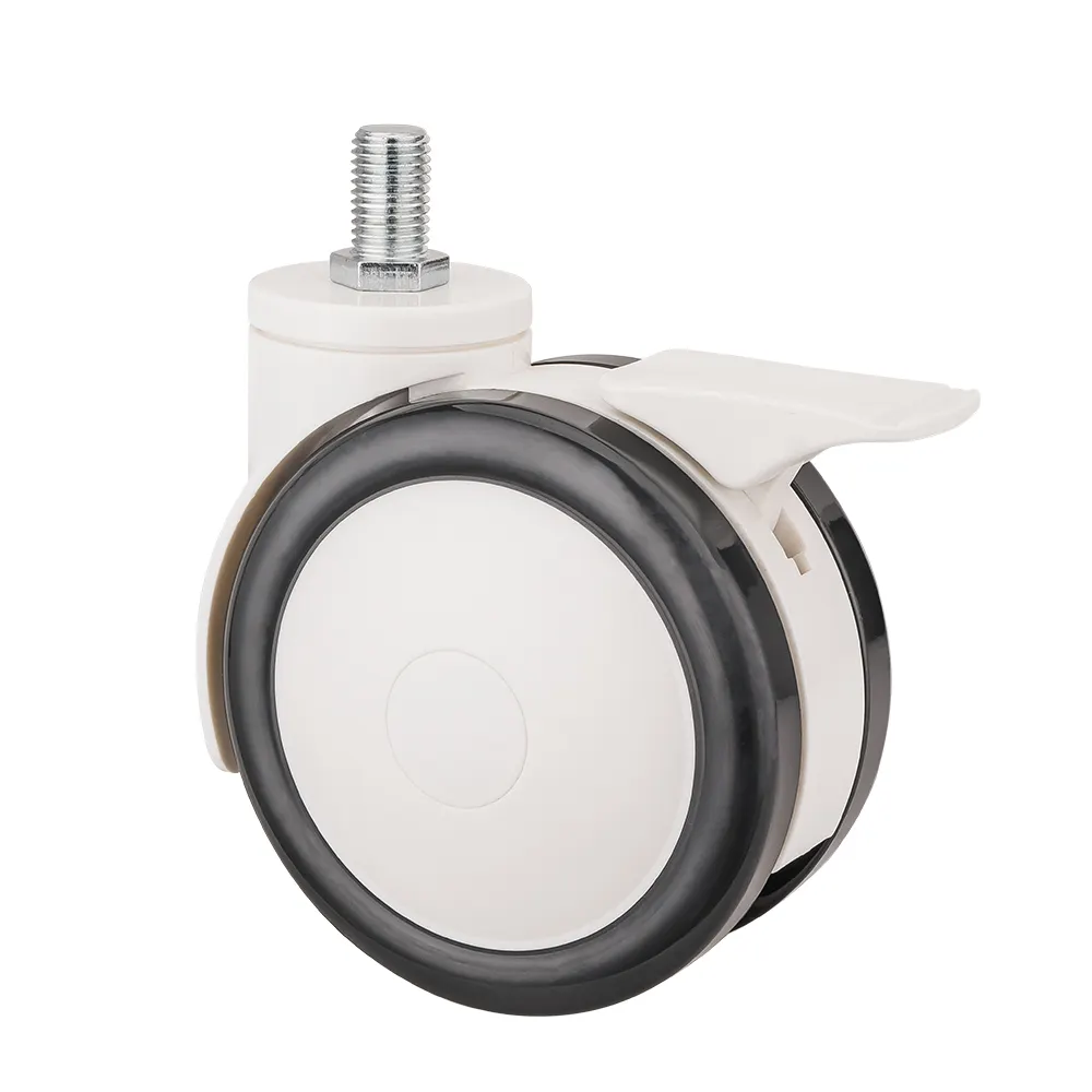 Dajin Caster Wheel Swivel 3 Inch Plate Med-light Duty Caster Wheels Wholesale For Hotel Service Cart32 1