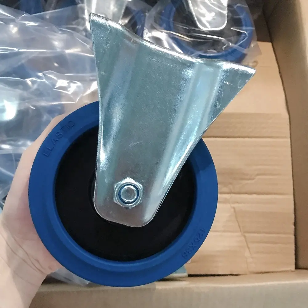Dajin Caster Wheel Swivel 3 Inch Plate Med-light Duty Caster Wheels Wholesale For Hotel Service Cart39 1
