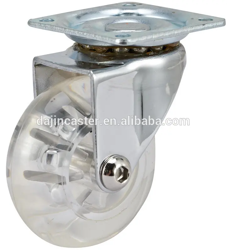 Dajin Caster Wheel Swivel 3 Inch Plate Med-light Duty Caster Wheels Wholesale For Hotel Service Cart41 1