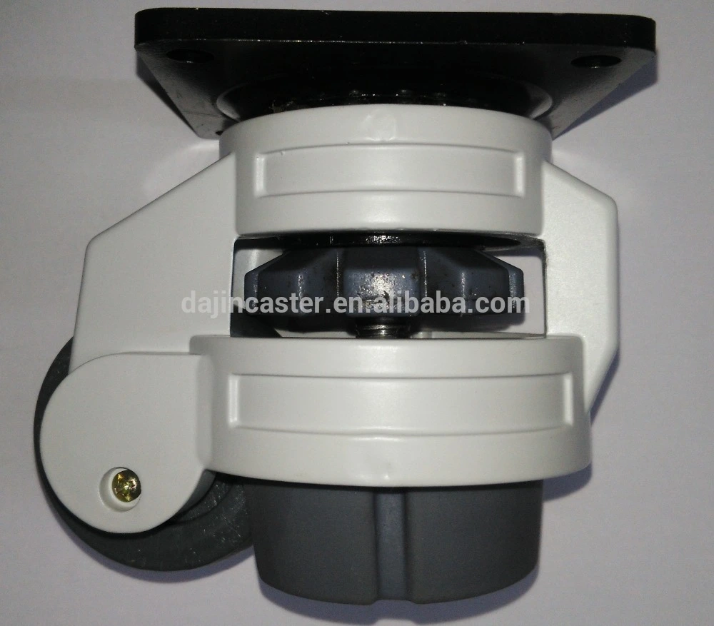 adjustable supporting caster wheel for machine 1