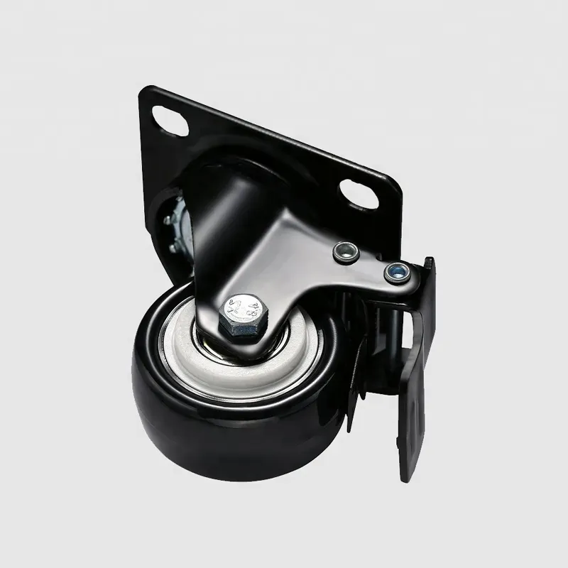 Dajin Caster Wheel Swivel 3 Inch Plate Med-light Duty Caster Wheels Wholesale For Hotel Service Cart51 3