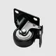 Dajin Caster Wheel Swivel 3 Inch Plate Med-light Duty Caster Wheels Wholesale For Hotel Service Cart51 3