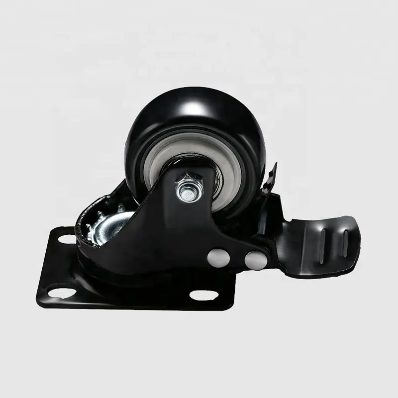 Dajin Caster Wheel Swivel 3 Inch Plate Med-light Duty Caster Wheels Wholesale For Hotel Service Cart51 7