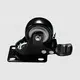 Dajin Caster Wheel Swivel 3 Inch Plate Med-light Duty Caster Wheels Wholesale For Hotel Service Cart51 7